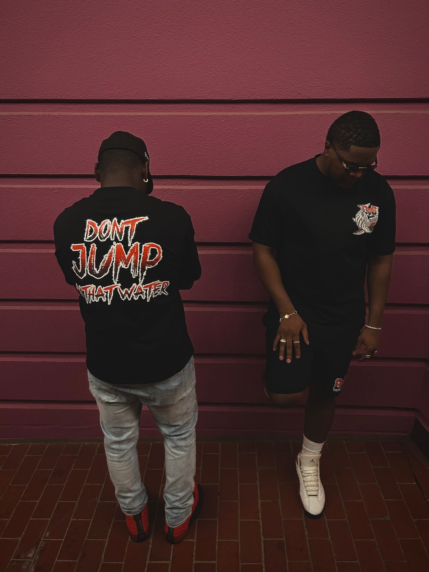 Mulee Shark T-Shirt/Shorts Set