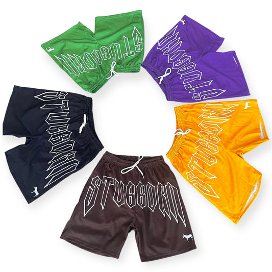 "Stubborn" Mesh Shorts Set of 5